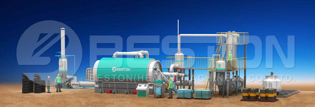 Beston Rubber Recycling Plant for Sale