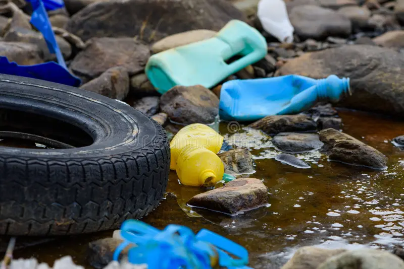 Tyre and Plastic Waste in UK