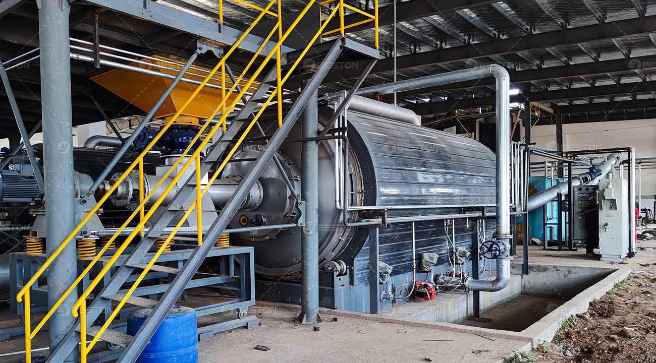 Waste Tyre Pyrolysis Plant